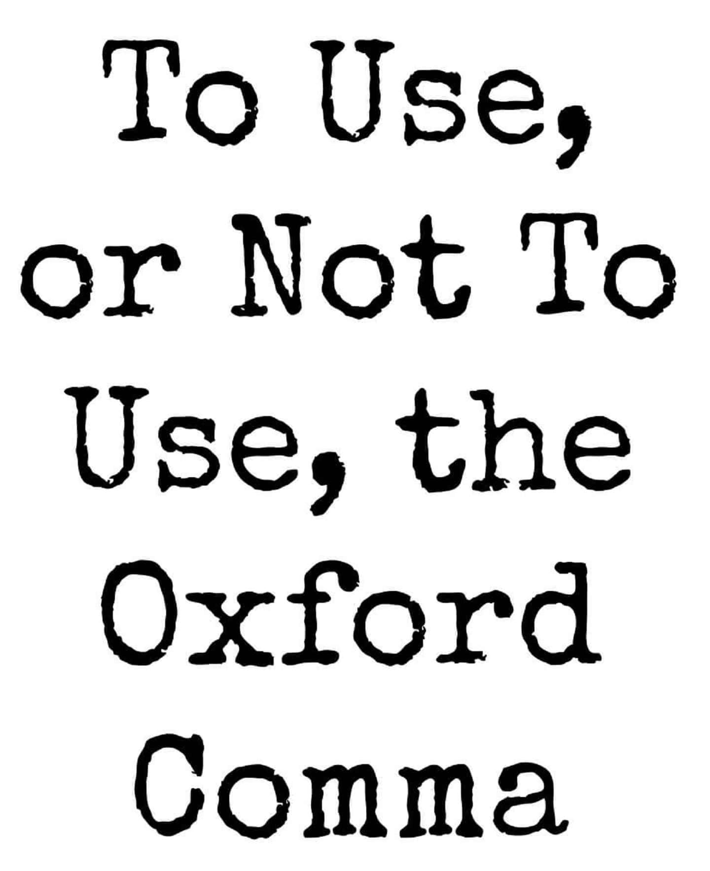 Osford comma