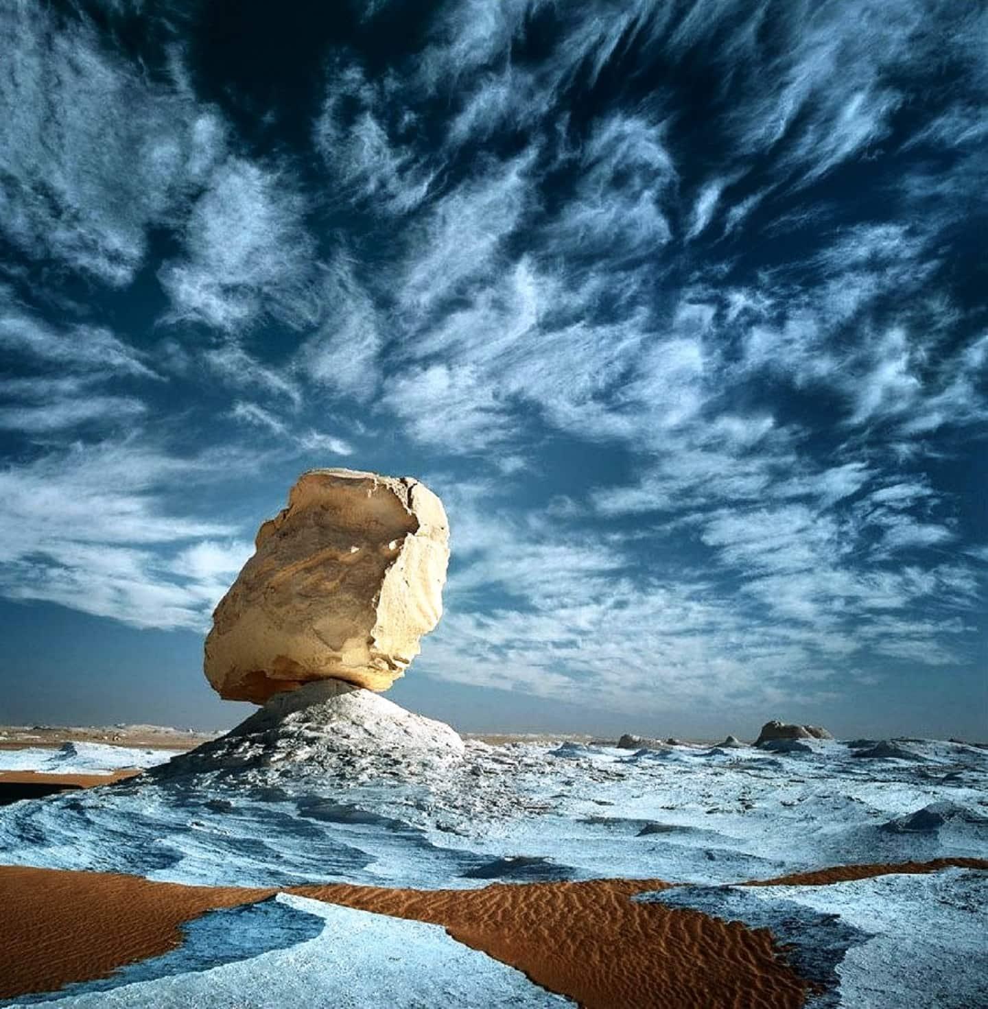 White Desert in Sahara