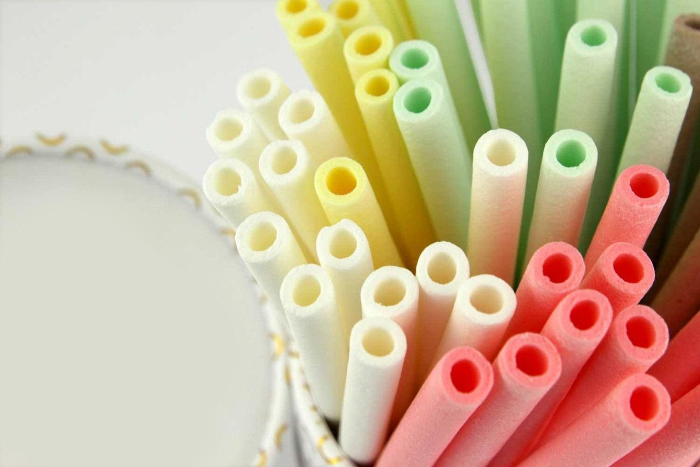 Edible straws biodegradable