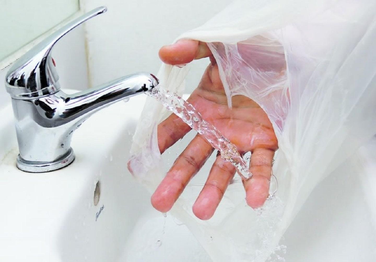 SoluBag plastic bag water soluble