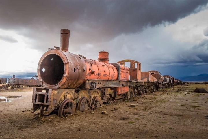 Uyuni, el cementerio de trenes
