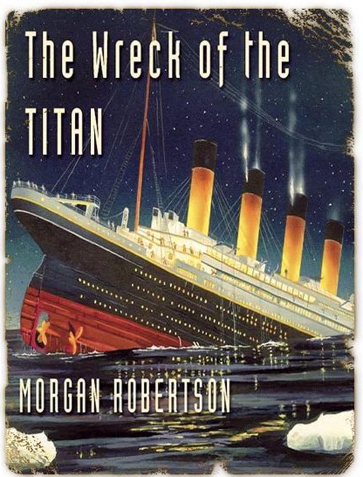 Morgan Robertson Portada libro del hundimiento del Titanic