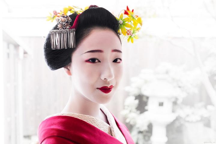 Geisha maquillaje