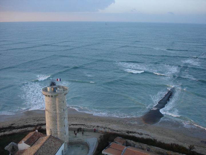 Olas cuadradas en isla Rhe