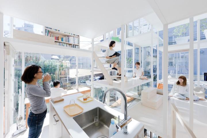 Casa transparente Japón 